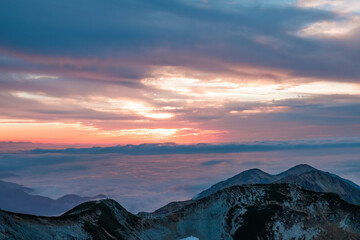 秋の山