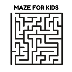 Maze Challenge For Kids