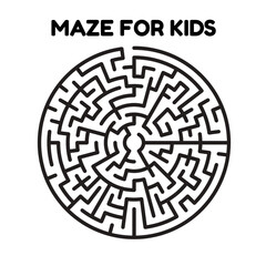Maze Challenge For Kids