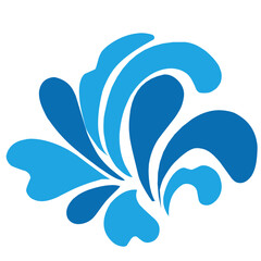 blue water icon
