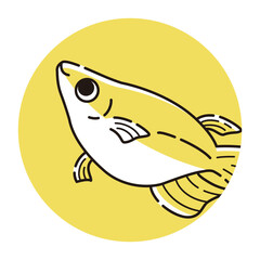 メダカのアイコン