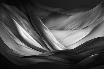 Fototapeta premium Black and white background texture, different shades of grey, white and dark black , luxury and flowing abstract design 
