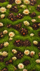 Fototapeta premium flowers in the garden