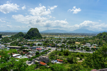 Landscape in Danang from The Marble Mountains