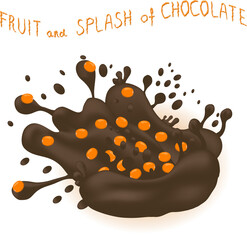 Sweet juicy tasty natural eco product