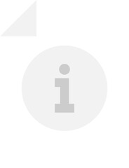 Flat icon of Information Document.