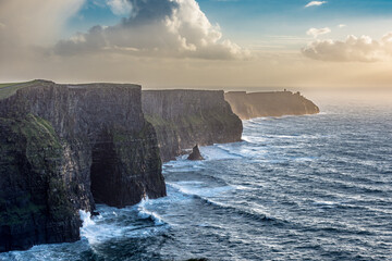 Dark cliffs of Moher