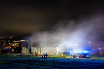 Feuerwehrübung