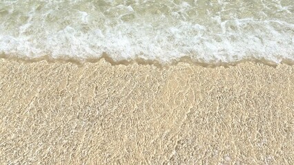 waves on the beach
