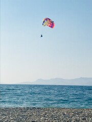 paragliding on the beach Kos