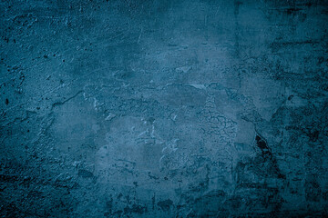 Old blue dirty metal sheet with rust and oily in the garage can be use as background 