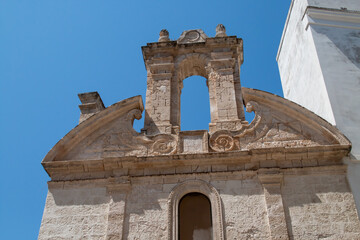 Iglesia de San Giuseppe en Monopoli, Italia. Junto a la iglesia de Santa Maria Amalfitana, estaba...