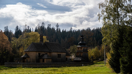 old church in the mountains