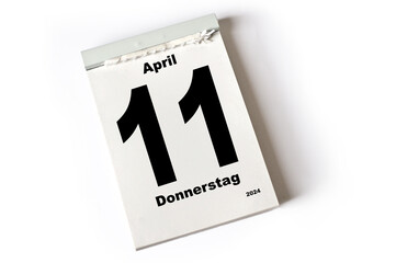 11. April 2024