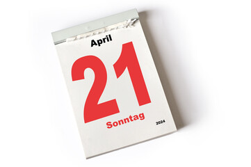 21. April 2024