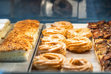freshly baked cakes