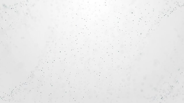 Abstract Particle Soft White Loop Background