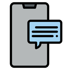 message contact communication icon