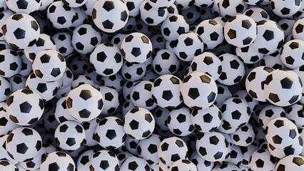 Soccer Balls Football Background