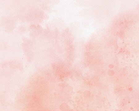 Pink watercolor abstract background. Soft watecolor texture.
