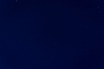 stars in dark blue night sky