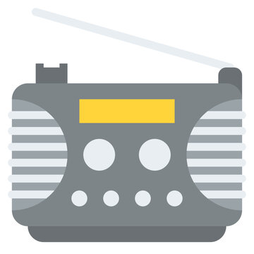 recommend clip art: radio camping outdoor activity icon