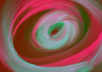 Oil paint abstract background with circles