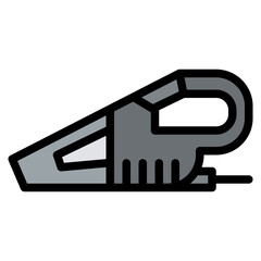 hand vacuum cleaning hygiene icon