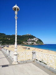 Promotional photography of the city of San Sebastian, Euskadi,