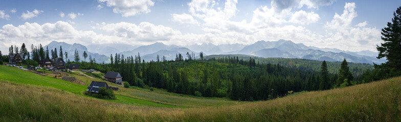 Panorama of the Tatra peaks | Tatry, Poland