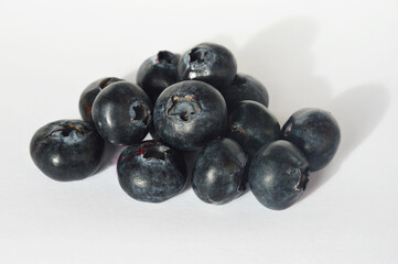 fresh, ripe blueberries. healthy berries. background for the design.