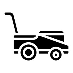 lawn mower spring season nature icon