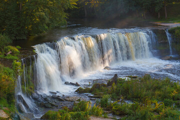 Keila Joa waterfall summer view in Estonia