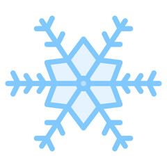 snowflake snow winter season christmas festival icon
