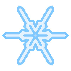 snowflake snow winter season christmas festival icon