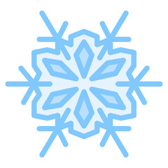 snowflake snow winter season christmas festival icon