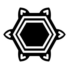 snowflake snow winter season christmas festival icon