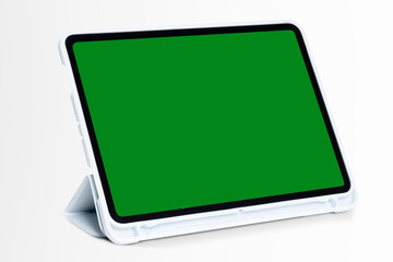 Digital tablet screen mockup smart tech