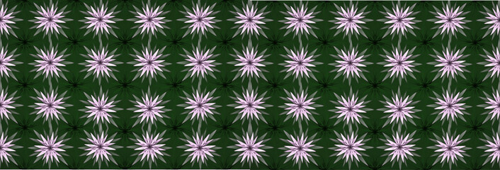 Decorative vector background geometric floral IV