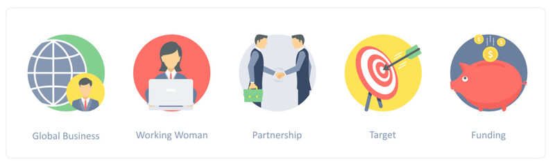 global business, working woman