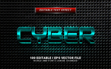 cyber text effect