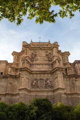 Fototapeta na wymiar The Royal Monastery of St. Jerome in Granada