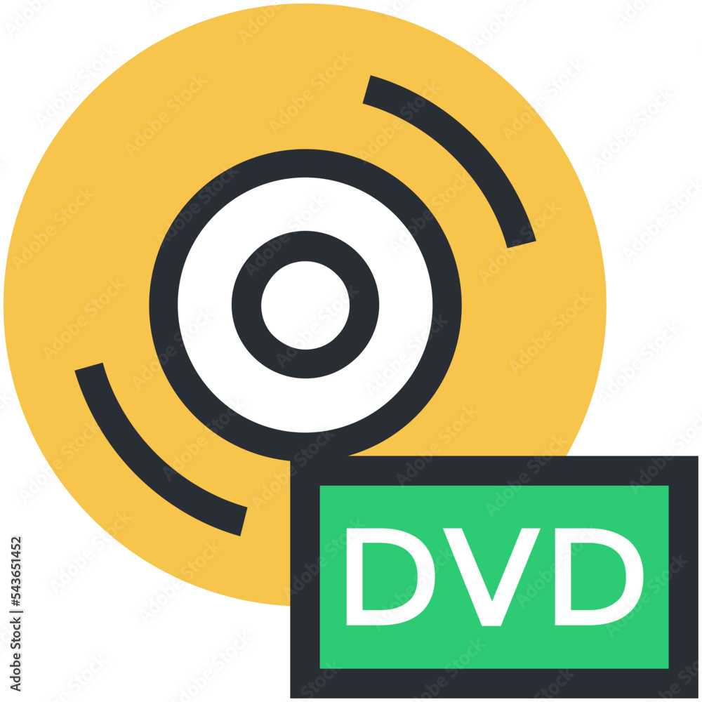 Canvas Prints Digital Video Disc 