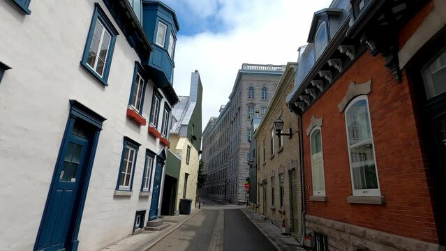 Quebec 01 Old Town Driving POV