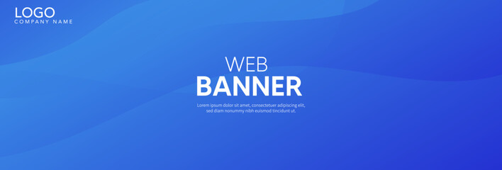 Blue background, Abstract blue wave background, Blue banner, blue texture