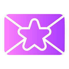 invitation gradient icon