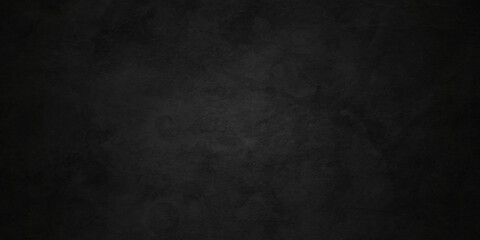 Black texture chalk board and black board background. stone concrete texture grunge backdrop background anthracite panorama. Panorama dark grey black slate background or texture.