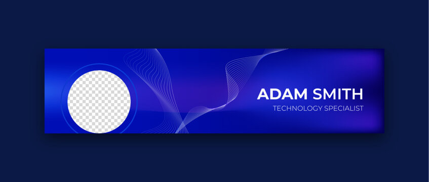 Modern technology LinkedIn cover or banner design of liquid mesh vibrant and soft pastel gradient smooth blue color background