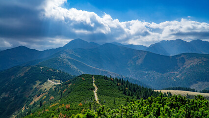 Góry Tatry jesień Wołowiec © kamil