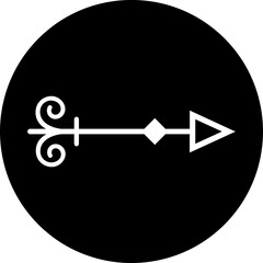 Hand drawn arrow icon